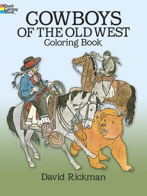 bokomslag Cowboys of the Old West Coloring Book