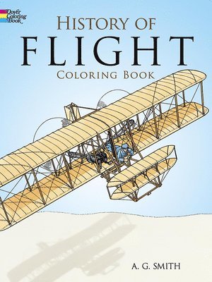 bokomslag History of Flight Coloring Book