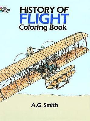 History of Flight Coloring Book 1