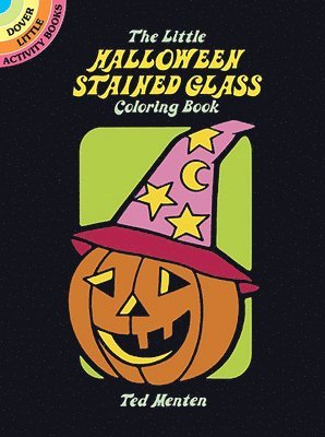 The Little Halloween Stained Glass Coloring Book 1