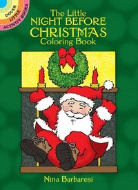 bokomslag The Little Night Before Christmas Coloring Book