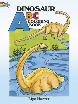 bokomslag Dinosaur ABC Coloring Book