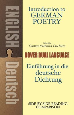 Gustave Mathieu, Gustave Mathieu, Guy Stern - Introduction to German Poetry, Häftad