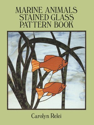 bokomslag Marine Animals Stained Glass Pattern Book