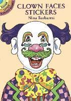 bokomslag Clown Faces Stickers