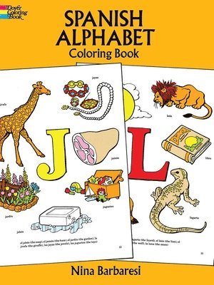 Spanish Alphabet Coloring Book 1