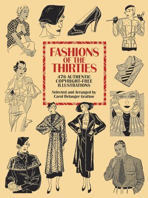 bokomslag Fashions of the Thirties