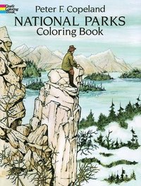 bokomslag National Parks Coloring Book