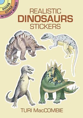 bokomslag Realistic Dinosaurs Stickers