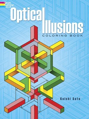 Optical Illusions Coloring Book 1