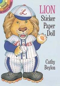 bokomslag Lion Sticker Paper Doll