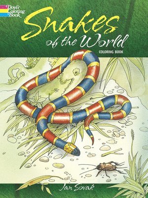 Snakes of the World Coloring Book 1