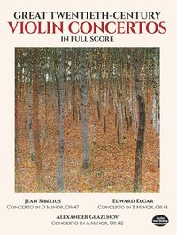 bokomslag Great Twentieth-Century Violin Concertos in Full Score