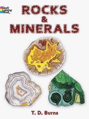 Rocks and Minerals Colouring Book 1