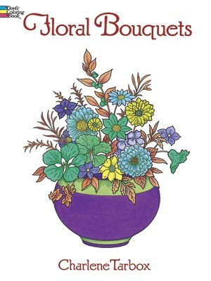 Floral Bouquets Colouring Book 1