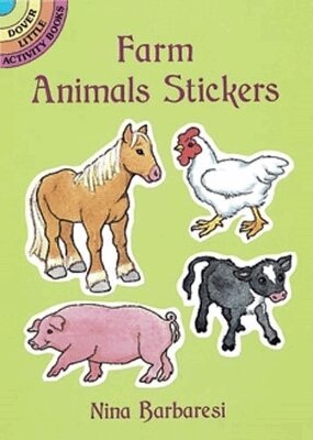 Nina Barbaresi - Farm Animals Stickers, Häftad