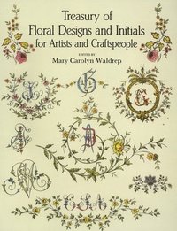 bokomslag Treasury of Floral Designs and Initials for Artists and Craftspeople