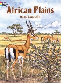 bokomslag African Plains Coloring Book