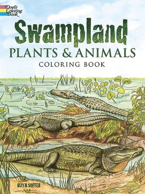 Swampland Plants and Animals Coloring book 1