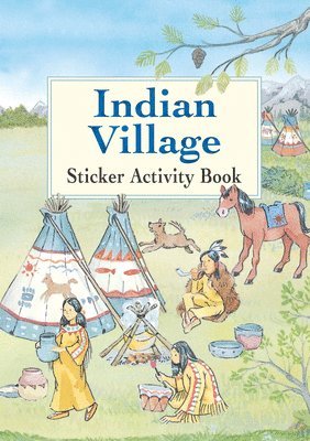 bokomslag Indian Village Sticker Activity Book