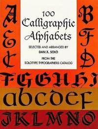 bokomslag 100 Calligraphic Alphabets