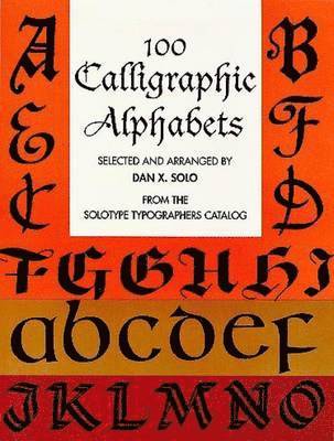 100 Calligraphic Alphabets
