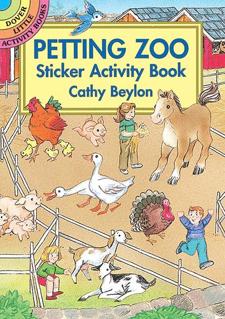 Cathy Beylon - Petting Zoo Sticker Activity Book, Häftad