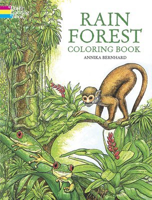 Rain Forest Coloring Book
