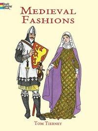 bokomslag Medieval Fashions Coloring Book