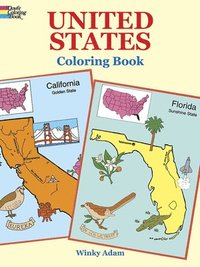 bokomslag United States Coloring Book