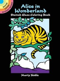 bokomslag Alice in Wonderland Stained Glass C