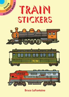 Bruce LaFontaine, Bruce Lafontaine - Train Stickers, Häftad