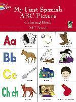 bokomslag My First Spanish ABC Picture Coloring Book