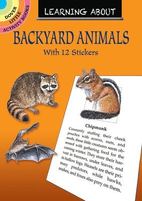 Learning About Backyard Animals 1