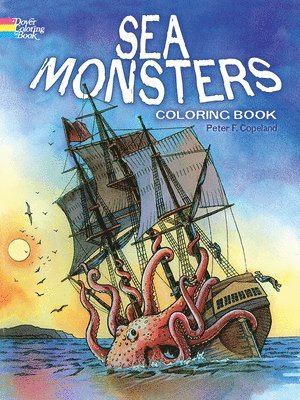 bokomslag Sea Monsters Colouring Book