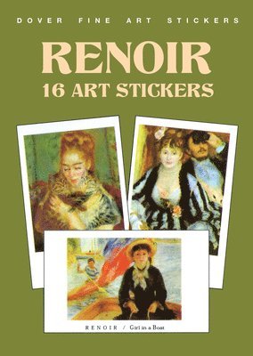 bokomslag Renoir: 16 Art Stickers