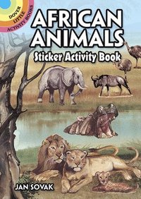 bokomslag African Animals Sticker Activity Book