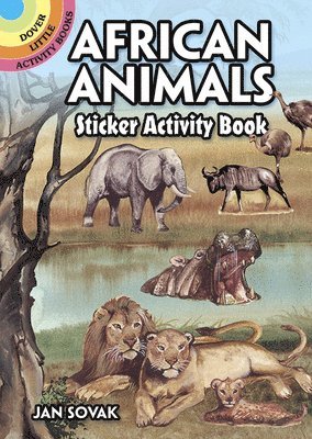 African Animals Sticker Activity Book 1