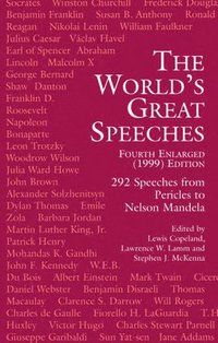bokomslag World's Great Speeches