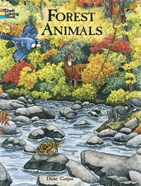 bokomslag Forest Animals Coloring Book