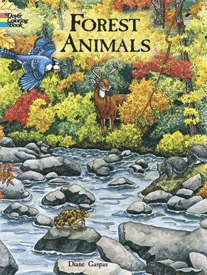 Forest Animals Coloring Book 1