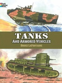bokomslag Tanks and Armored Vehicles Coloring Book