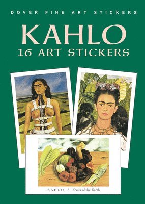 bokomslag Kahlo: 16 Art Stickers