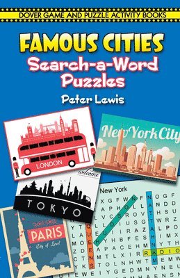 bokomslag Famous Cities Search-a-Word Puzzles