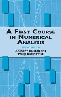 bokomslag A First Course in Numerical Analysis
