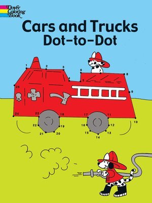 Cars and Trucks Dot-to-Dot 1