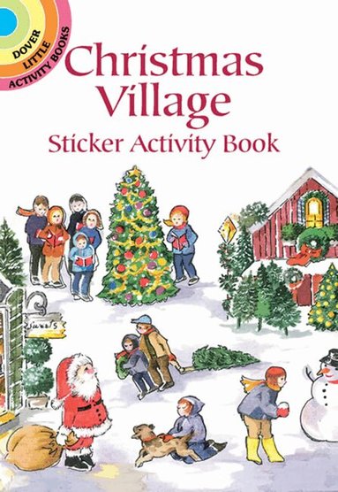 Joan O'Brien - Christmas Village Sticker Activity Book, Häftad