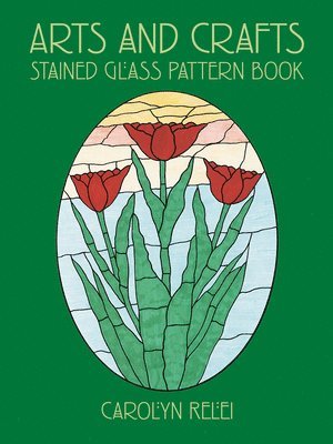 Arts & Crafts Stained Glass Pattern Book 1