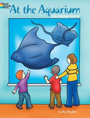 bokomslag At the Aquarium Colouring Book