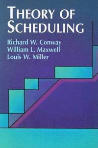 bokomslag Theory of Scheduling